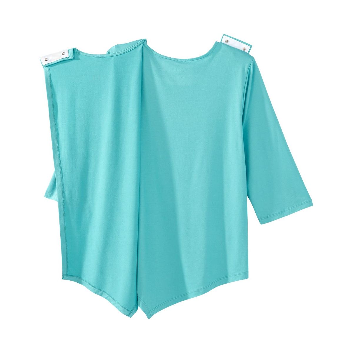 Women's Open Back Asymmetrical Hem Top