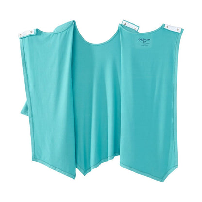 Women's Open Back Asymmetrical Hem Top