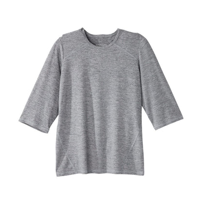 Women's Open Back Active Crew Neck Top