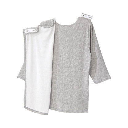 Women's Open Back Active Crew Neck Top