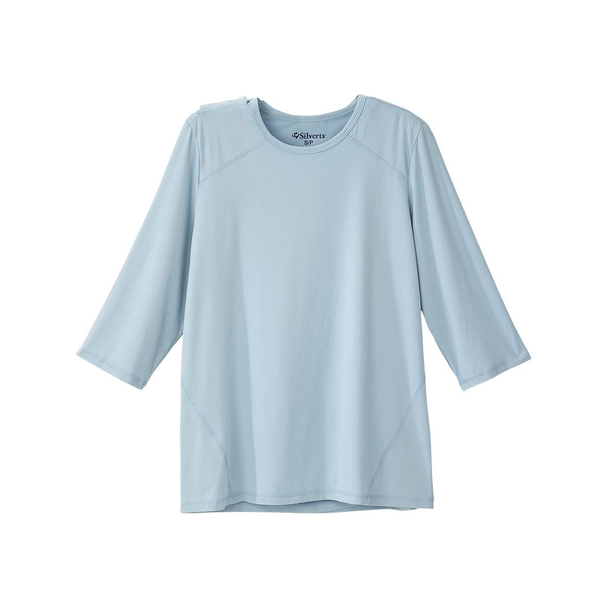 Women's Open Back Active Crew Neck Top