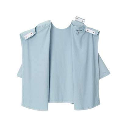 Women's Open Back Active Crew Neck Top