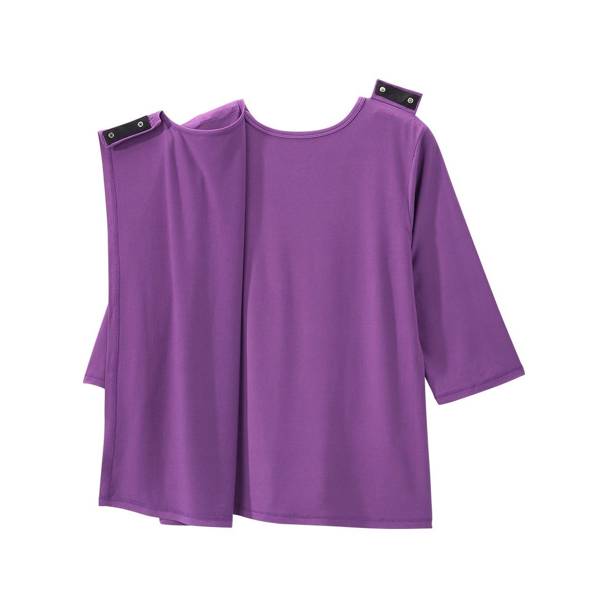 Women's Open Back Active Crew Neck Top