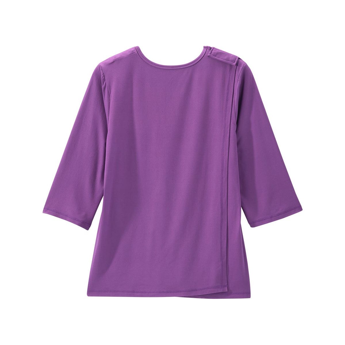 Women's Open Back Active Crew Neck Top