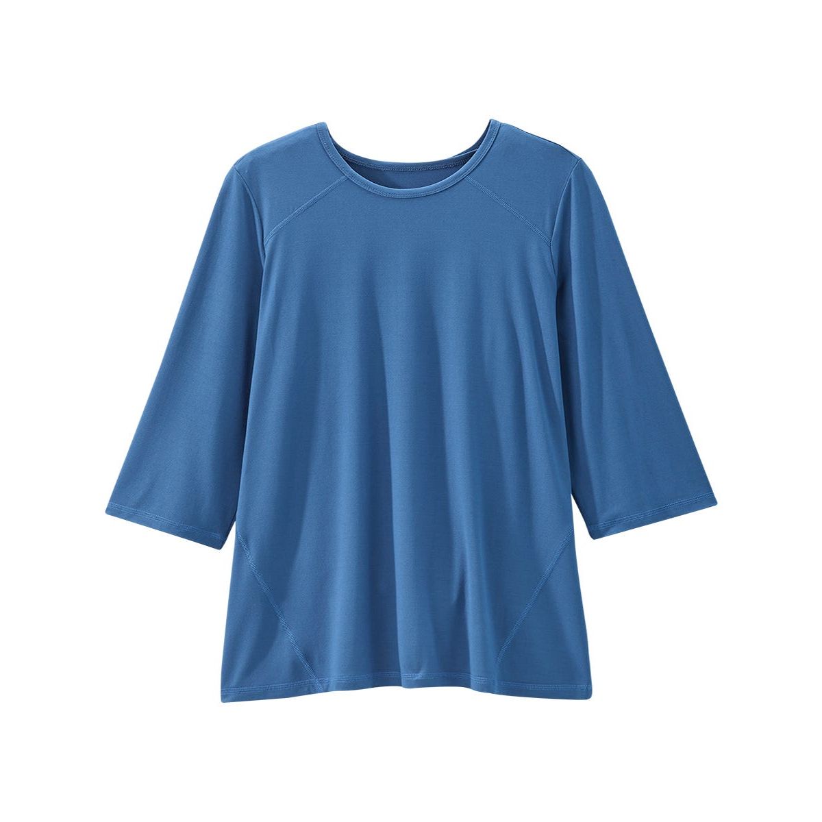 Women's Open Back Active Crew Neck Top
