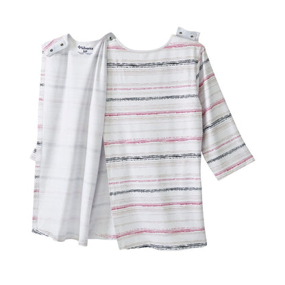 Women's Open Back Criss Cross Neckline Top