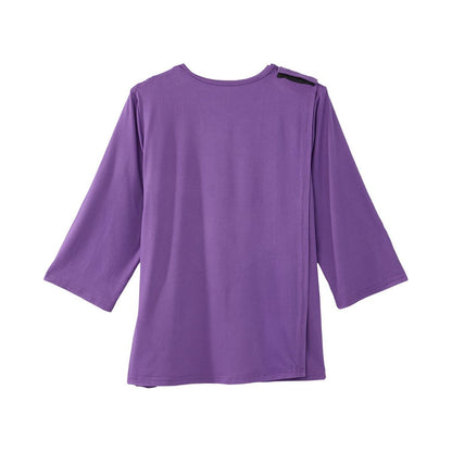 Women's Open Back Criss Cross Neckline Top