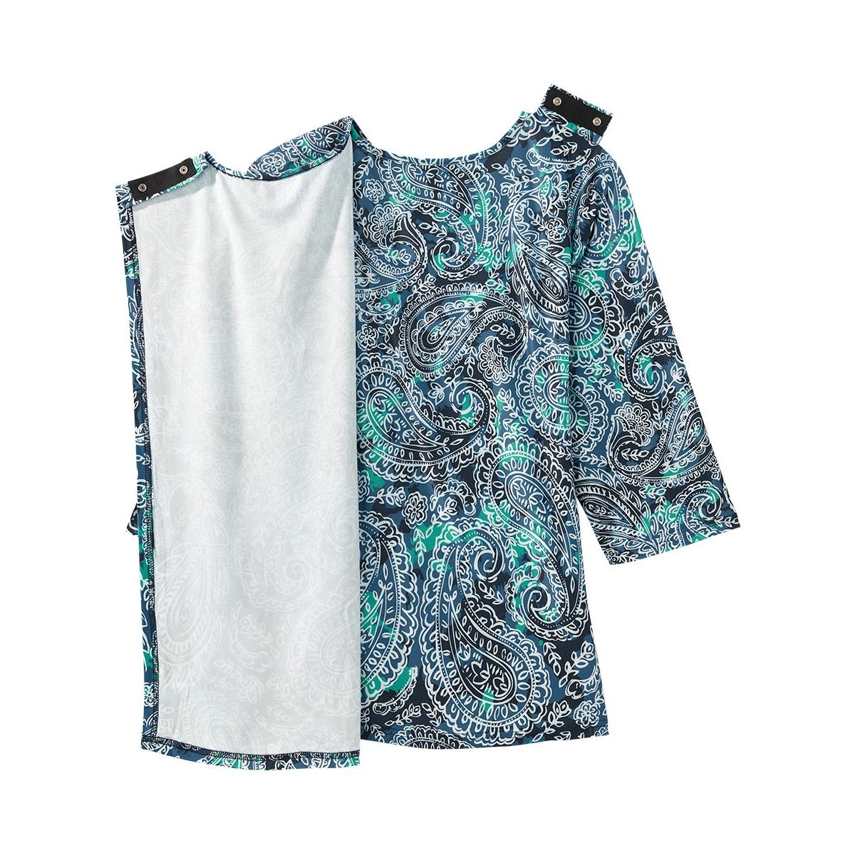 Women's Open Back Criss Cross Neckline Top