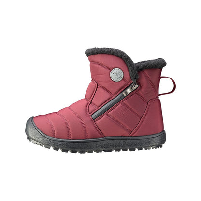 Women's Extra Wide Easy Dual Zipper Winter Boot