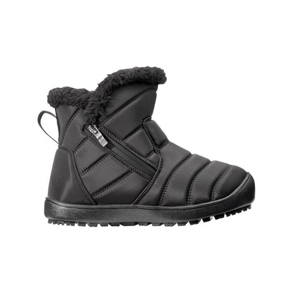 Women's Extra Wide Easy Dual Zipper Winter Boot