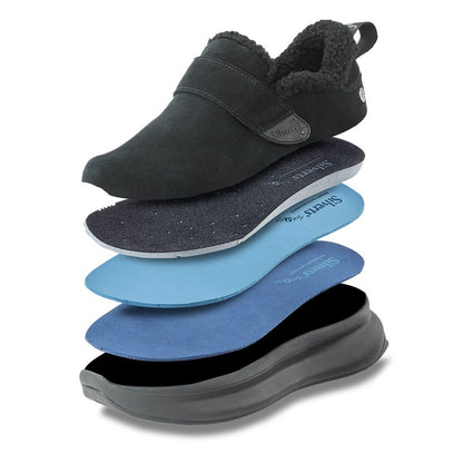 Women’s Shoes with Sherpa Lining – Adjustable Fit (Regular to Extra Wide)