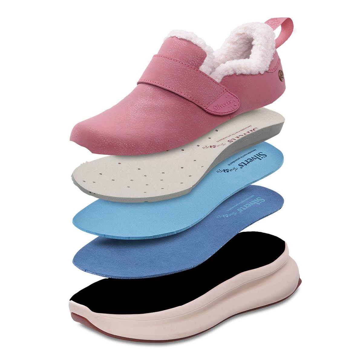 Women’s Shoes with Sherpa Lining – Adjustable Fit (Regular to Extra Wide)