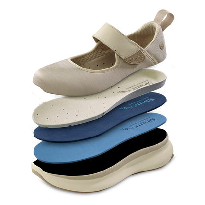 Women’s Easy-On Mary Jane Shoes – Adjustable Fit (Regular to Extra Wide)