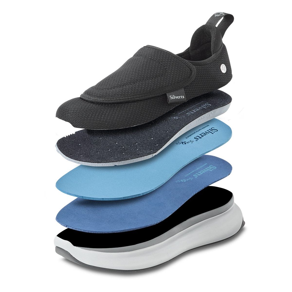 Women’s Comfort Shoes with Easy Closures – Adjustable Fit (Regular to Extra Wide)
