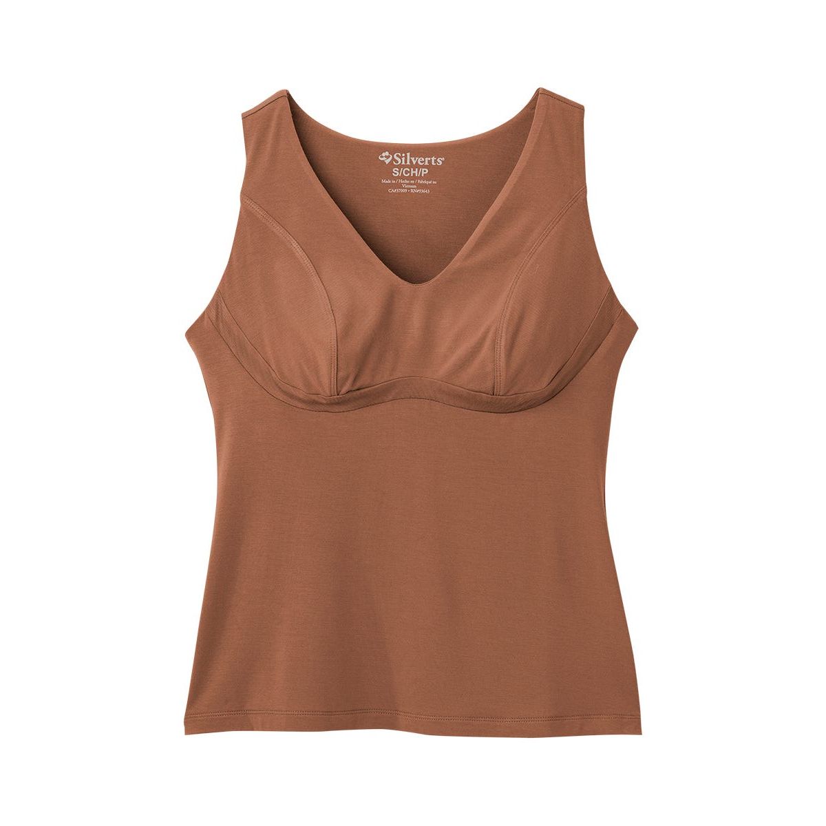 Women's Adaptive Wire-Free Breast Nest Bra Camisole