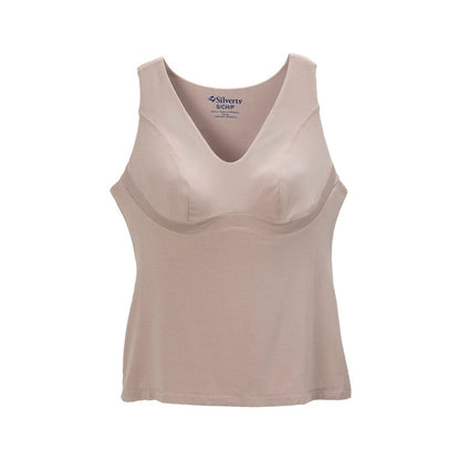 Women's Adaptive Wire-Free Breast Nest Bra Camisole