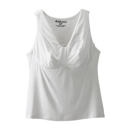 Women's Adaptive Wire-Free Breast Nest Bra Camisole