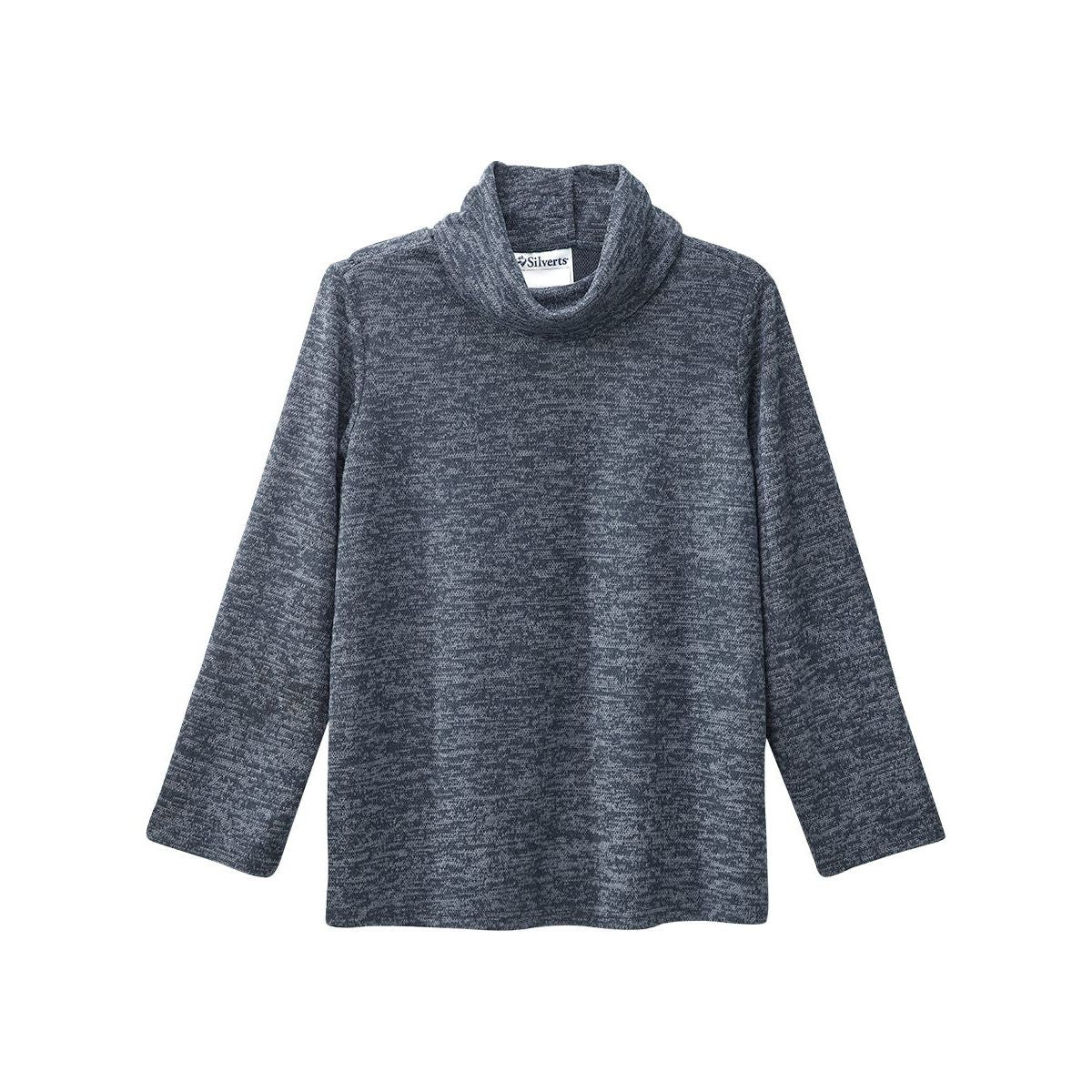 Women's Open Back Cowl Neck Top