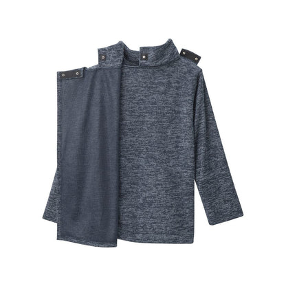 Women's Open Back Cowl Neck Top