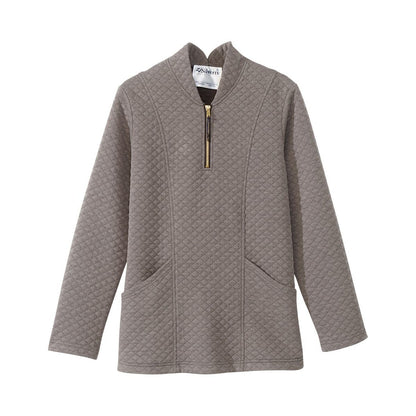 Women's Easy Dressing Open Back Half Zip Track Suit Top