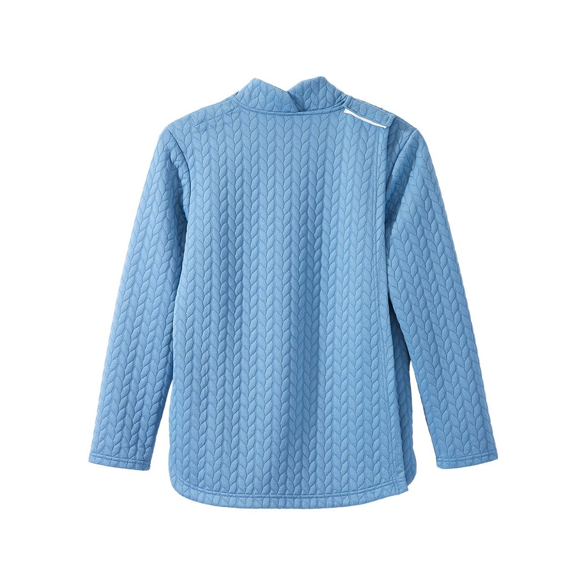 Women's Easy Dressing Open Back Half Zip Track Suit Top