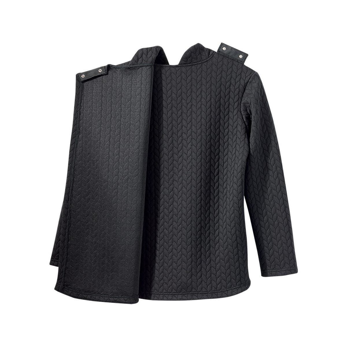 Women's Easy Dressing Open Back Half Zip Track Suit Top