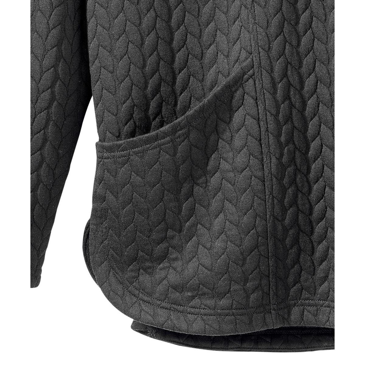 Women's Easy Dressing Open Back Half Zip Track Suit Top