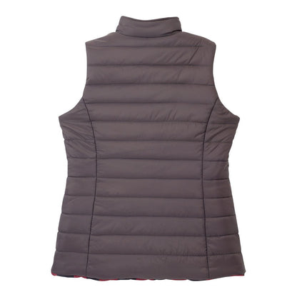 Women's Reversible Magnetic Snap Front Puffer Vest