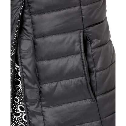 Women's Reversible Magnetic Snap Front Puffer Vest