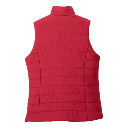 Women's Reversible Magnetic Snap Front Puffer Vest