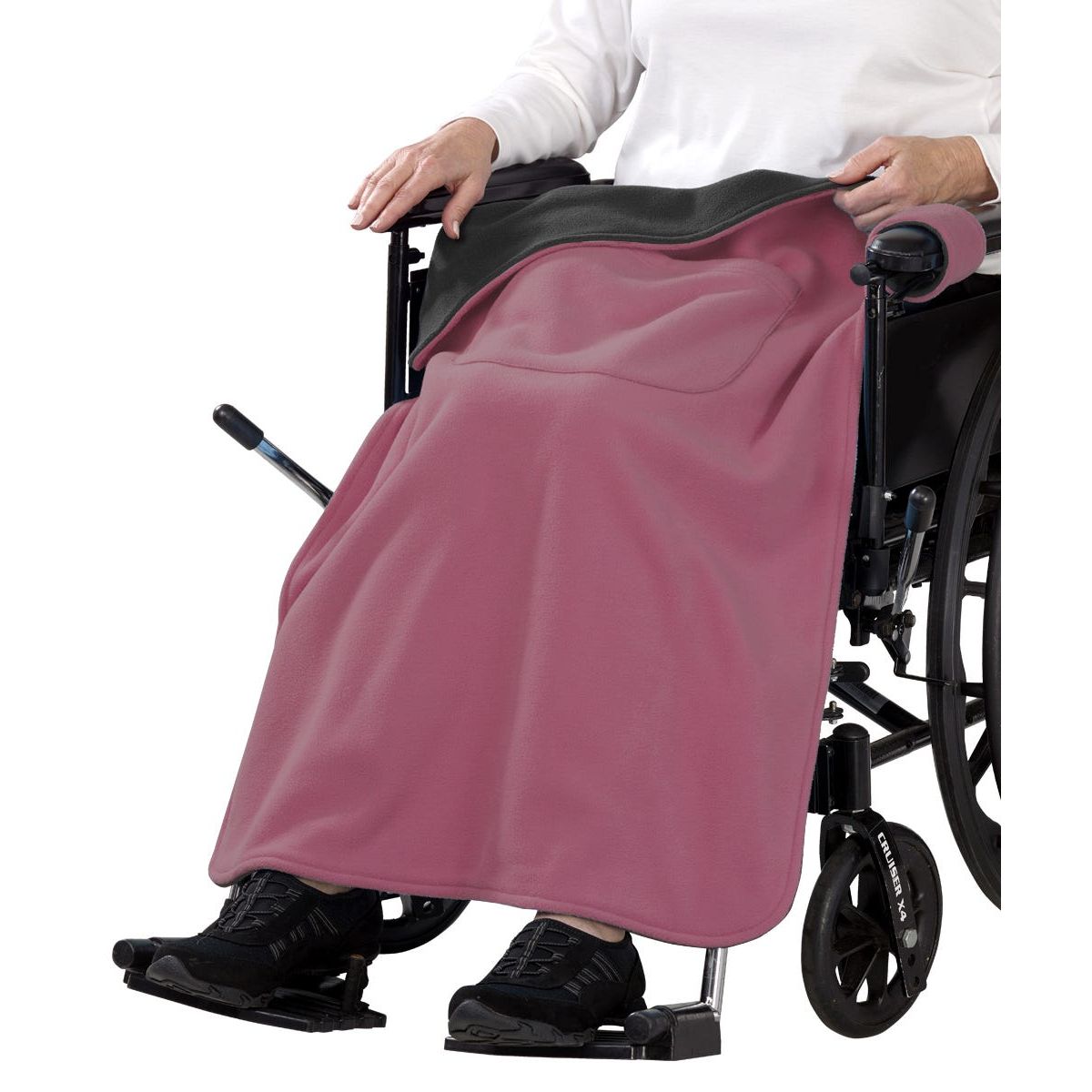 Women's & Men's Stay On Wheelchair Blanket