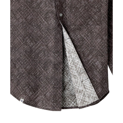 Men's Self Dressing Magnetic Buttons Dress Shirt