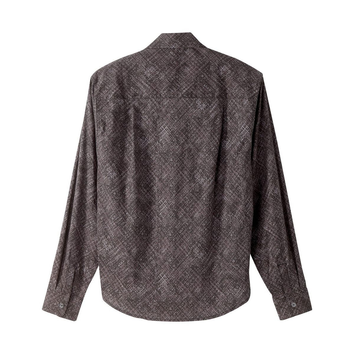 Men's Self Dressing Magnetic Buttons Dress Shirt
