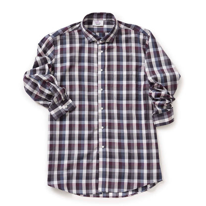 Men's Self Dressing Magnetic Buttons Dress Shirt