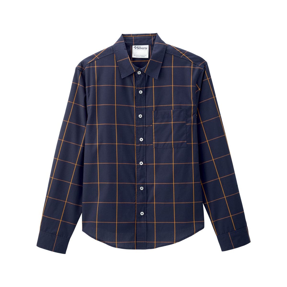 Men's Self Dressing Magnetic Buttons Dress Shirt