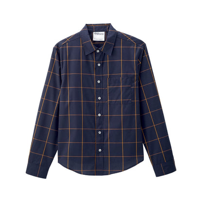 Men's Self Dressing Magnetic Buttons Dress Shirt