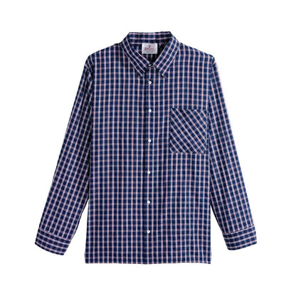 Men's Self Dressing Magnetic Buttons Dress Shirt