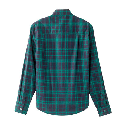Men's Self Dressing Magnetic Buttons Dress Shirt