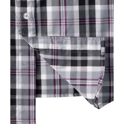 Magnetic Buttons Mens Short Sleeve Shirt