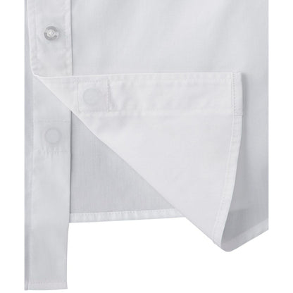 Magnetic Buttons Mens Short Sleeve Shirt