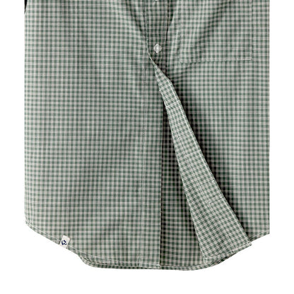 Magnetic Buttons Mens Short Sleeve Shirt
