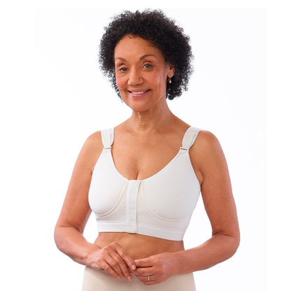 Women's Front Hook Full Coverage Bra (Adjustable Straps)