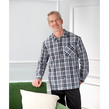 Men's Open Back Adaptive Sport Shirt