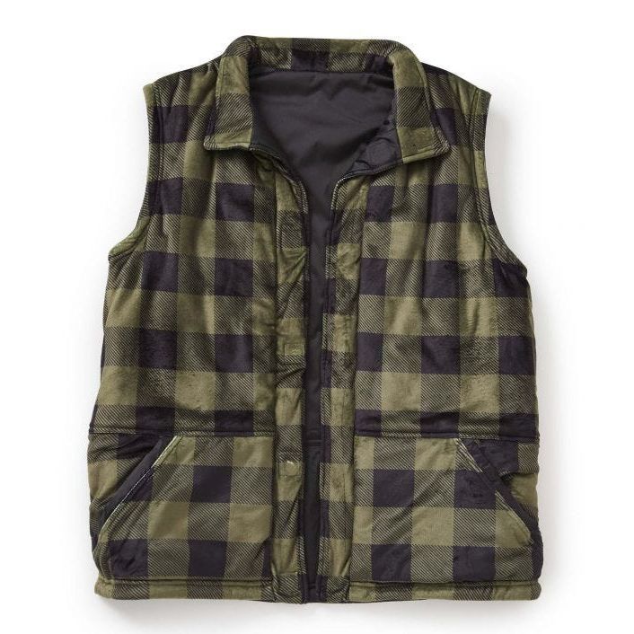 Men's Reversible Magnetic Front Vest