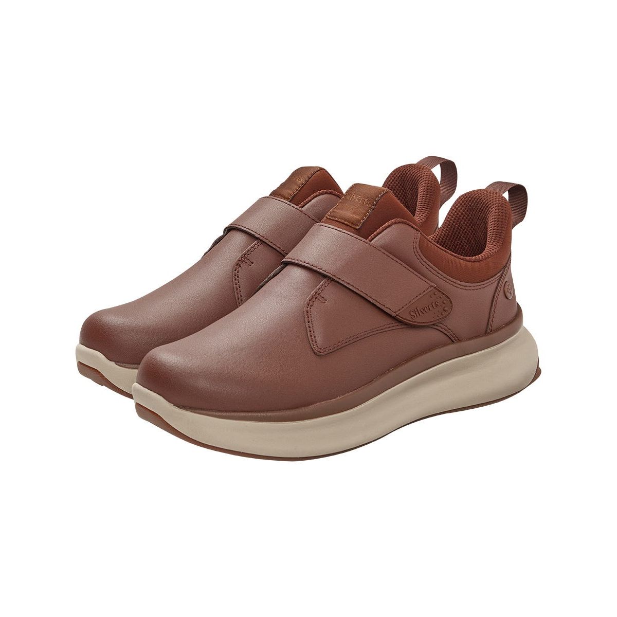 Men’s Single Strap Walking Shoes – Adjustable Fit (Regular to Extra Wide)