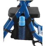 Titus Extra-Wide Deluxe Bariatric Walker Rollator. 600lb Wt Capacity (Blue Unavailable)