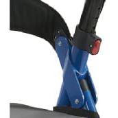 Titus Extra-Wide Deluxe Bariatric Walker Rollator. 600lb Wt Capacity (Blue Unavailable)