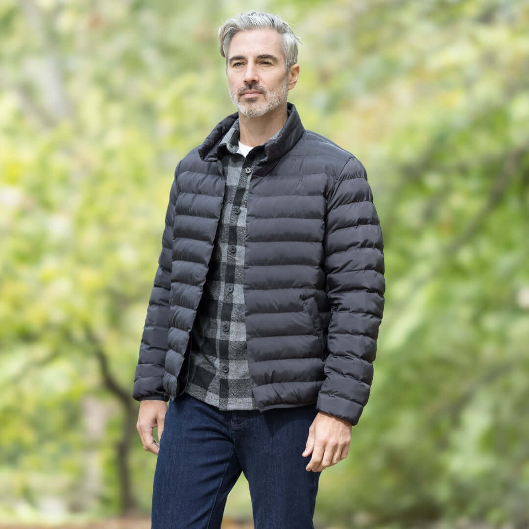 MagnaReady x Weatherproof Adaptive Magnetic Puffer Coat – Easy Dressing Winter Jacket for Seniors