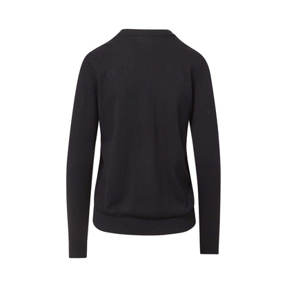 Women's Black Adaptive Magnetic Front Knit Cardigan Sweater by MagnaReady®