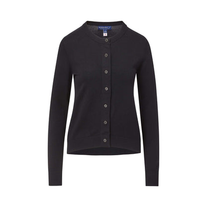 Women's Black Adaptive Magnetic Front Knit Cardigan Sweater by MagnaReady®